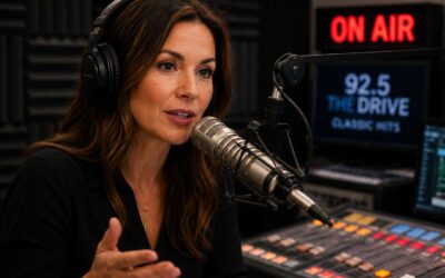 Professionals secure radio broadcast jobs through networking.